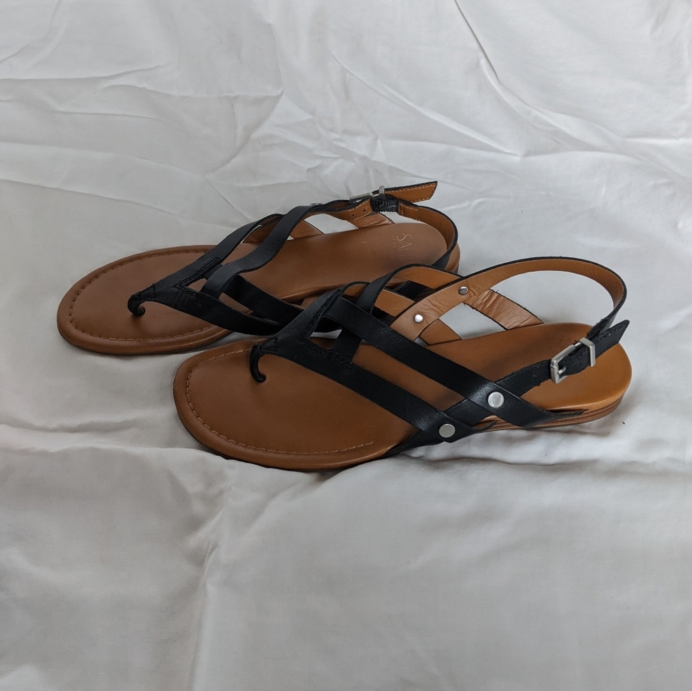 Black Sarto Sandals